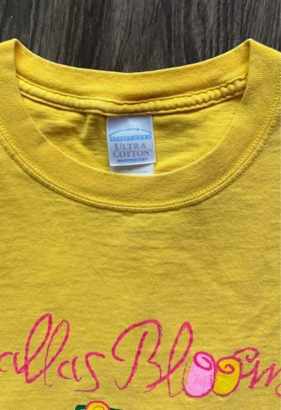 Vintage 90s Dallas Blooms Graphic Tee